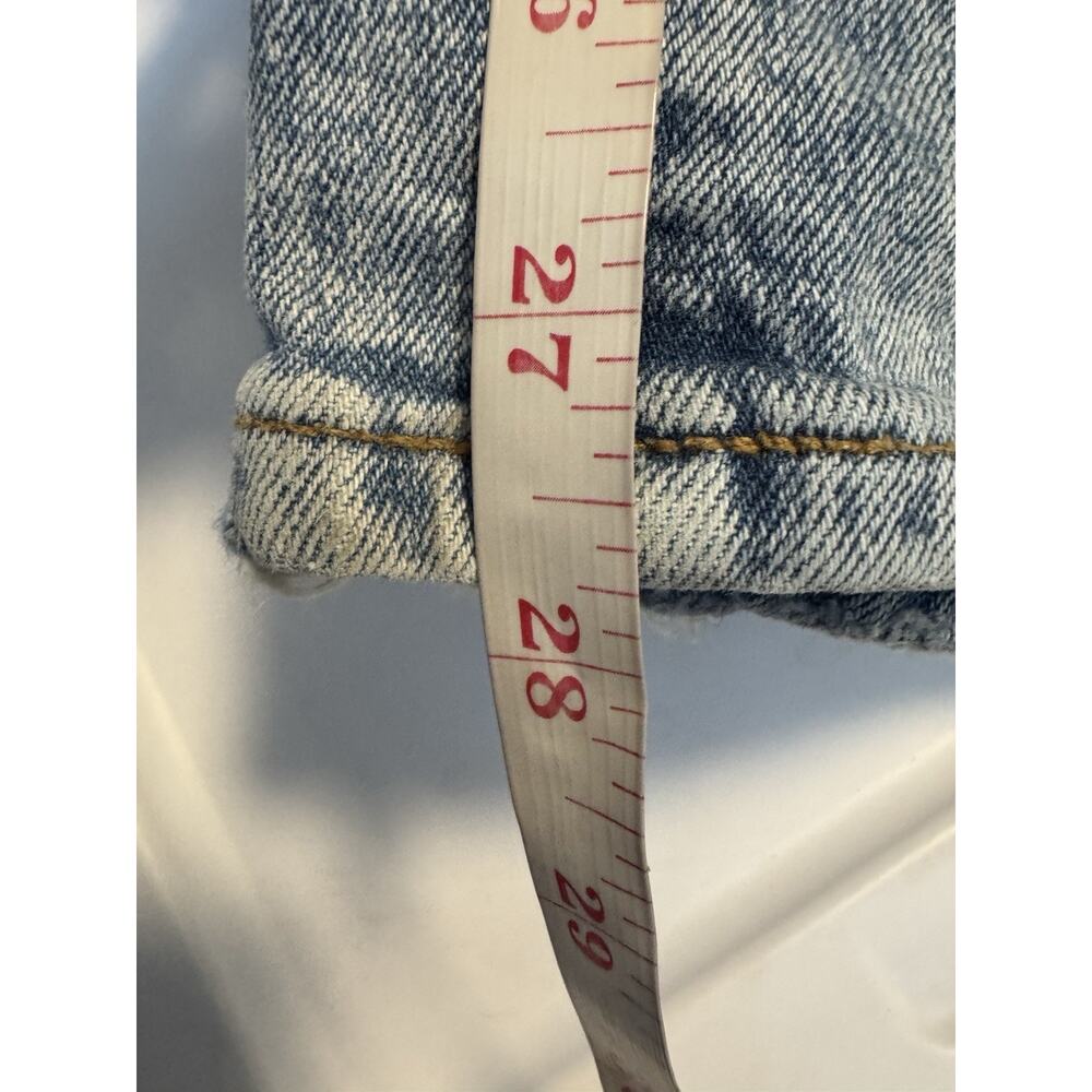 Madewell Jeans Womens Size 26 Tomboy Straight Leg Light Blue Denim High Waist - Picture 13 of 14